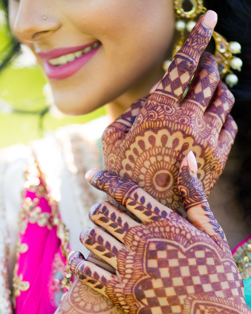 Beautiful bridal mehndi design by Kajal's Mehndi Art